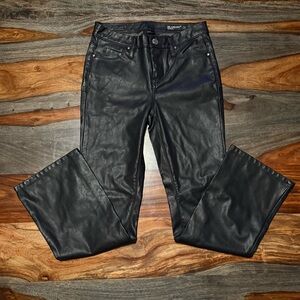 Blank NYC Black Coated Pants